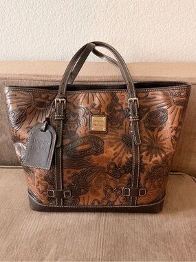 Disney’s Dooney & Bourke Brown Leather Tote